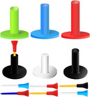 Premium Golf Rubber Tees Set   6 Driving Range Tees  6 Mixed Sizes For Mats