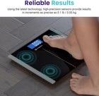 Etekcity Bathroom Scale Digital Body Weight Scale 400lb Lcd Large Glass Accurate