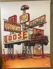 Authentic Goose Salt Shed Chicago N1 2023 Poster Weborange Variant   85 Landland