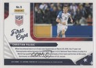 2016 Panini Us National Team First Caps Christian Pulisic  9 Rookie Rc 0h1