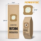 Powertec 75137 Vacuum Bags 9pk For Kirby G3 G4 G5 G6 G7 Ultimate G 197394