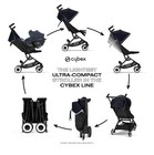 Cybex Libelle 2 Travel Pockit Baby Stroller Lightweight Stroller Blue New