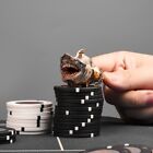 Poker Card Guards Fierce Shark  Card Protectors Lucky Shark Figurine  Fish Lover