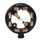 10 Head Jet Burner For Natural Gas Wok With 80 000 Btu Power