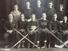 Vintage 1932 Intercollegiate Champion Harvard University Hockey Team Photo