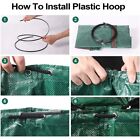 Reusable Garden Waste Bags With Lid 72 Gallon Yard Leaf Lawn Trash Waste Bags