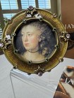 Jay Strongwater Agatha Swarovski Crystal Enamel Round Gold Photo Frame 3 