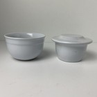 Emile Henry White Butter Bell Keeper Pot Dish Ceramic Pottery Made In France