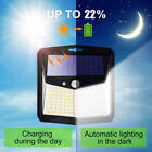 Solar Lights Outdoor 128 Led Motion Sensor Security Garden Fence Yard Wall Lamps