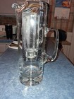 Vintage Handblown Martini Pitcher 38oz Made In Poland New Old Stock 