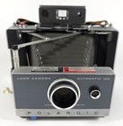 Vintage Polaroid Land Camera Automatic 100 In Very Good Working Condition