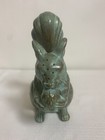 Vintage Sculpture Painted Bronze Squirrel With Nut Sprinkler Amazing Condtion
