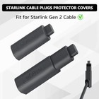 Starlink Cable End Caps  2 Pcs Starlink Cable Protection Caps Compatible With 