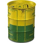 Nostalgic-art - Metal Money Box Piggy Bank As Oil Barrel - John Deere 