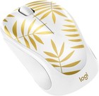 Logitech M317 Wireless Optical Mouse   2 4 Ghz Usb Receiver - Bamboo White