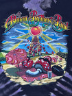 Rare  Vintage 1998 Allman Brothers Double Sided Tour Tye Dye T Shirt  large 