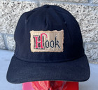 Vintage 1991 Hook Movie Promo Hat Robin Williams Disney Peter Pan Rare Black