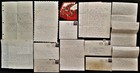 1955 Vintage Ephemera Girlfriend Letter Lot Richmond Va Wm Walton Car Love Betty