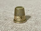 Antique 10 Kt Gold Thimble By Waite  Thresher   Co  6  Grams Tested  