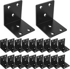 20 Pcs Metal Corner Braces  2in L S For Wood  90 Degree Heavy Duty Wide Corne   