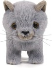 Fluffy Little Cat Stuffed Animal Small Plush Toy 6 Inches  gray 