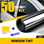 Car Home Office Glass 10ft Uncut Roll Window Tint Film 50 vlt 20  X 10 ft Feet