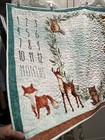 Handmade Quilt Baby Monthly Growth Milestone Photo Blanket Minky Soft