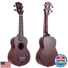 Kmise Beginner Ukulele Kit 4 String Vintage Soprano Ukele Right Hand 21 Inch 