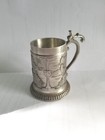 Sks Zinn W Germany 95  Pewter Beer Stein Famous Castles Engraved 2 5  Tankard