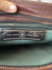Men s 12  Leather Poetic Earth Laptop Messenger Bag Handmade Briefcase   Satchel