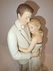 Lenox Bride Groom Making Memories Figure Cake Topper Ivory 24 Karat Gold Accents