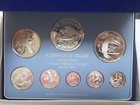 1981 Sterling Silver Proof Set From Belize Only 615 Minted 2 9528 Troy Oz Asw