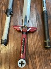 Lot Of 3 Nerf 2008 N-force Marauder Sword   2009 Warlock Battle Axe Mace