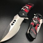 8 5  Harley Quinn Tactical Super Knife Spring Assisted Open Blade Folding Knife
