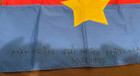 Viet Cong Flag Dated With Writing neat Piece  