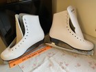 Ccm Pirouette Womens Size 8 Ice Figure Skates White Very Nice