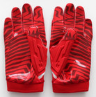 Nike Superbad 7 0 Football Gloves Men s Large Ncaa University Red white
