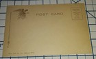 C1898 Spanish American War Postcard Us Army Unmailed Saw Photo Post Card Vintage