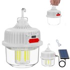 Solar Panel Powered Led Lights Bulb Light Tent Lamp Camping Out indoor Portable