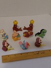 1980 s Russ Berrie   Co Birthday Buddies Lot Of 9 Reusable Candle Holders