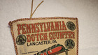 Pennsylvania Dutch Country Vintage Cloth Pennant Lancaster Pa
