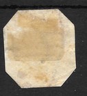 India 1854 55 Sg25 Cut To Shape High Catalogue Value 