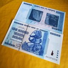       Zimbabwe 100 Trillion Dollars Unc Banknote Hyperinflation Collectible Gift
