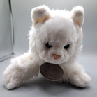 Russ Berrie Yomiko Classics White Persian Cat Blue Eyes 9  Plush Stuffed Animal