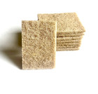 Box Of 75 Ecofriendly Coconut Fiber Scrubbing Pads   Sponges