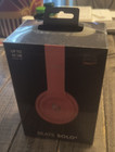 Beats By Dr  Dre Solo   Wireless On-ear Headphones - Citrus Red - Brand New
