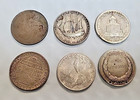 Lot Of 6 Classic Commemorative Silver Half Dollars 50c Mixed Coins D295