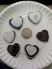 6 Fordite Cabochons Detroit Agate Lapidary Jewelry Paint Cab -fordite Frenzy-