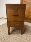 Antique Oak File Cabinet