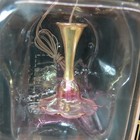 Dollhouse Miniatures Vintage Cir-kit 12v Ceiling Lamp With Cranberry gold Shade